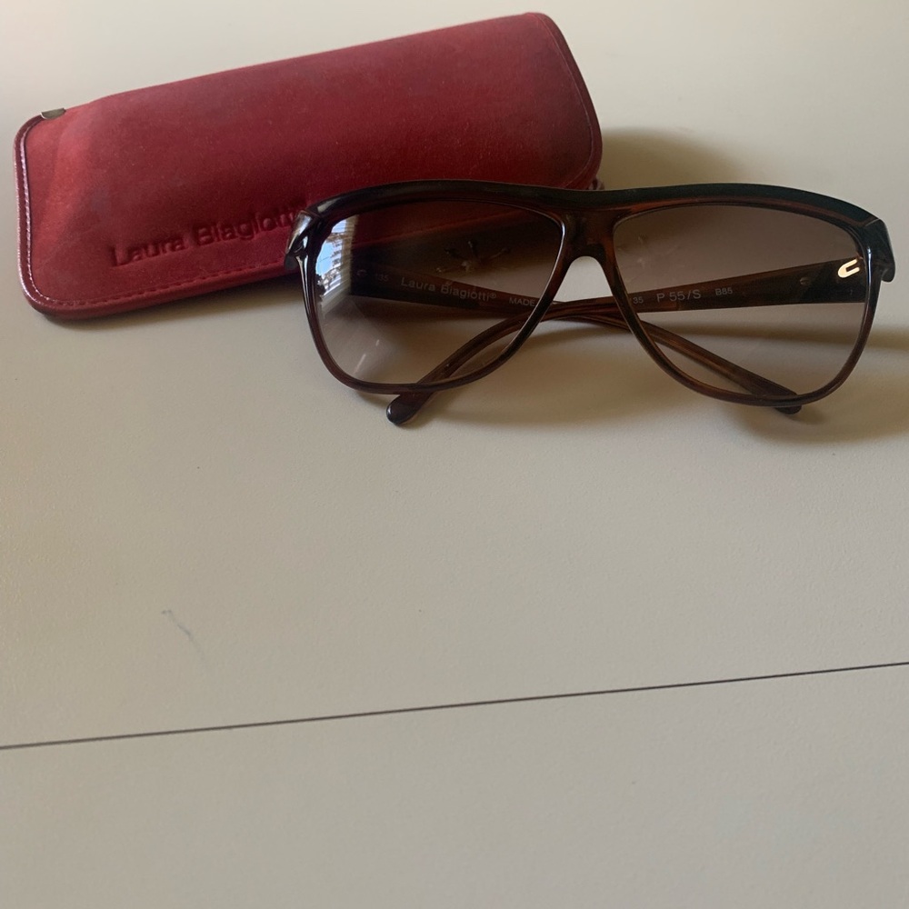 Vintage Laura Biagiotti Brown Sunglasses
